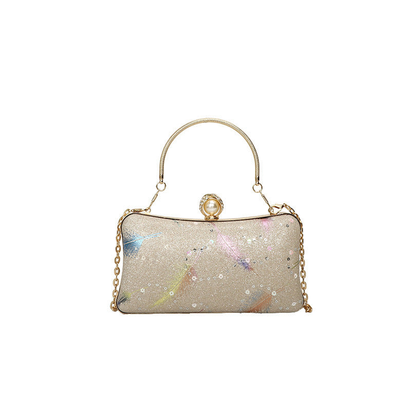Glittery Evening Clutch Bag