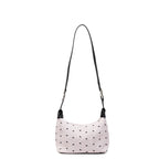 Quilted Floral Shoulder Handbag