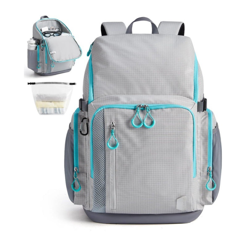 Multifunctional backpack with insulated interior compartment and special compartment organization