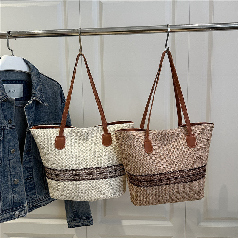 Eco-Friendly Handwoven Beach Tote Bag