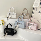 Ladies Mini Handbag with Charming Pendant