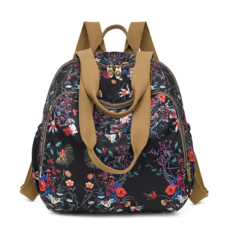 Stylish Floral Print Backpack
