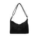WoSoft Textured Faux Leather Hobo Bag