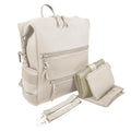 Multifunctional backpack with integrated organization pockets and removable compartment system