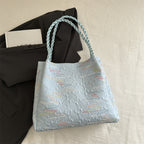 Quilted Decorative Shoulder Bag
