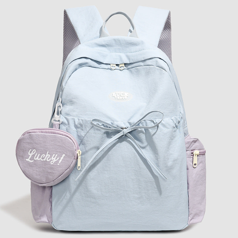 Functional Drawstring Closure Backpack