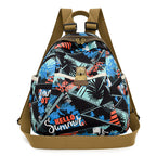Trendy Graphic Print Backpack