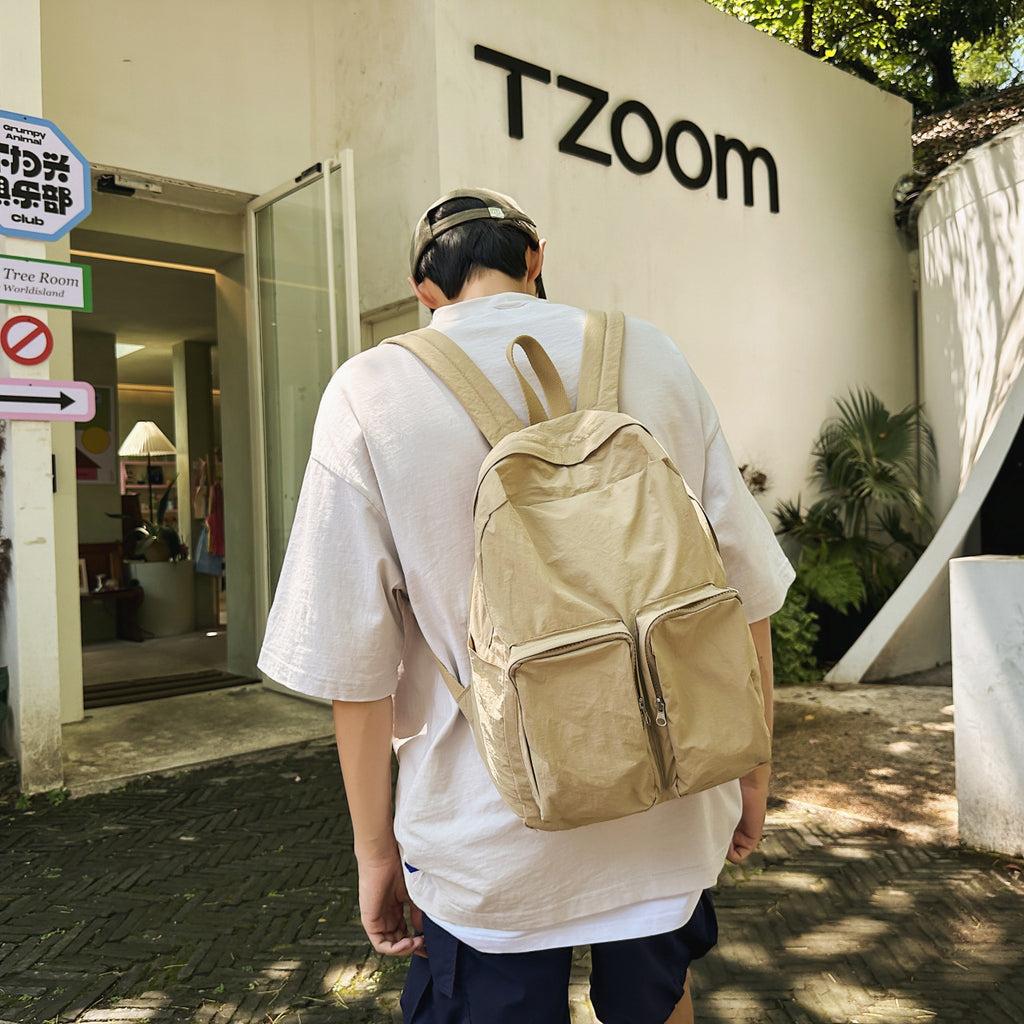Urban Backpack with Practical Front Pockets