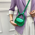 Women's mini handbag with elegant chain accent