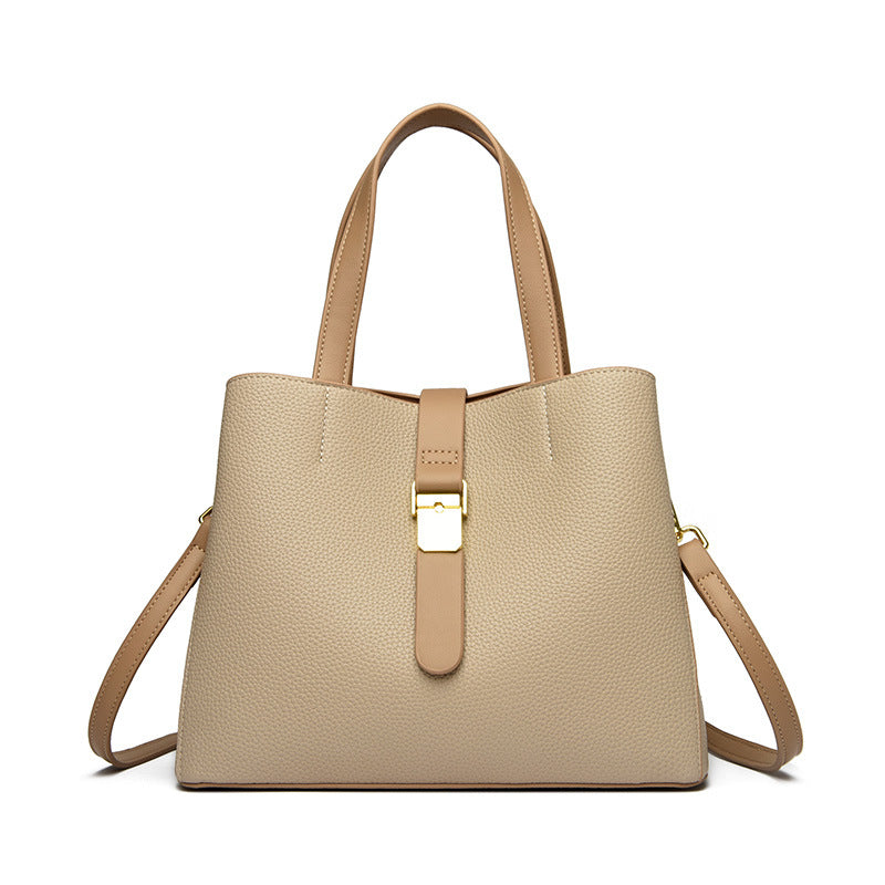 Textured Structured Handbag