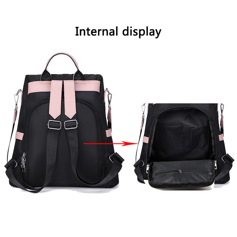Structured Quilted Backpack