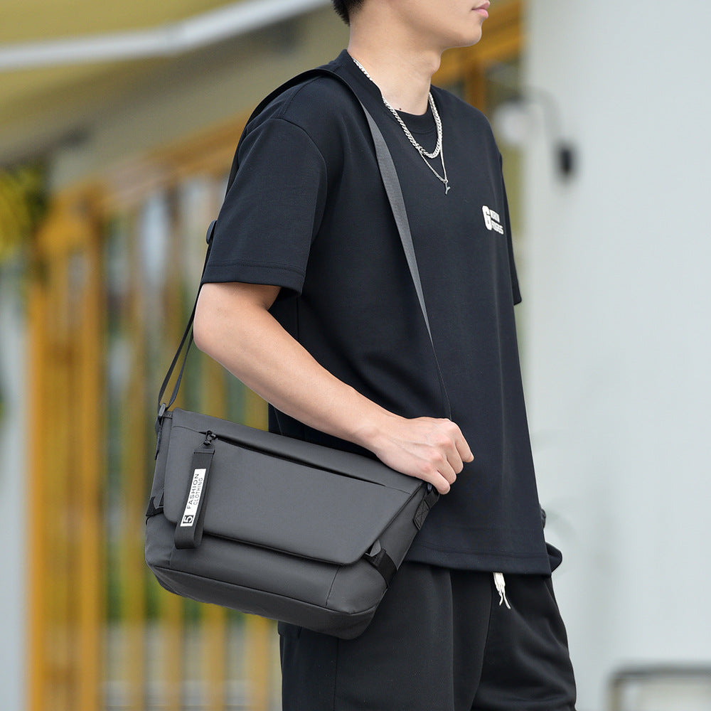 Contemporary Waterproof Messenger Bag