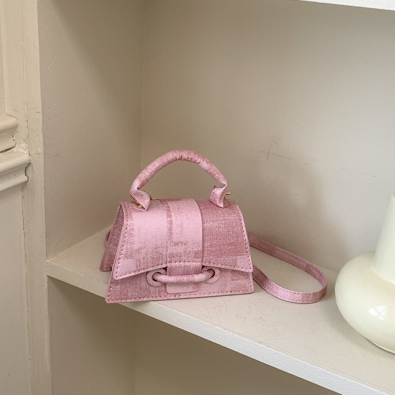 Women's elegant mini handbag with textured design-https://detail.1688.com/offer/1052805536367.html-Calm Wears-Rosa-nothing-Calm Wears