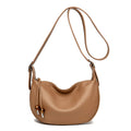 Casual Textured Leather Sling Bag