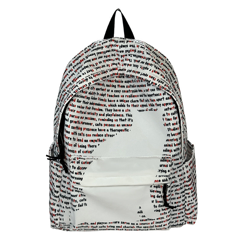 Backpack with Unique Design and Multifunctional Compartments
