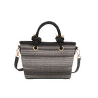 Woven Handheld Tote Bag
