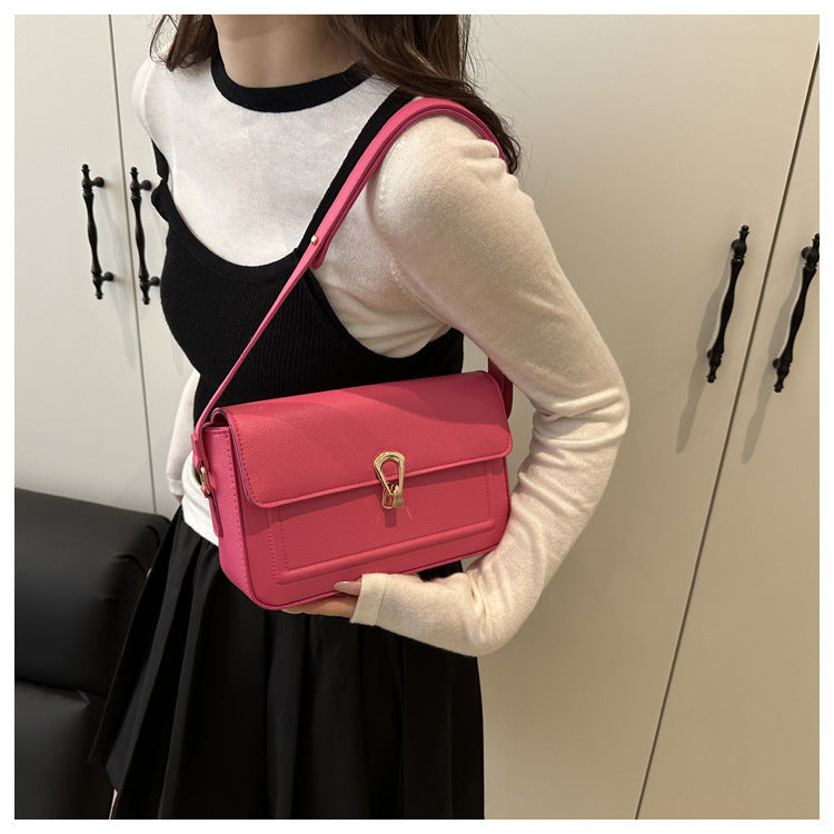 Versatile Structured Crossbody Handbag