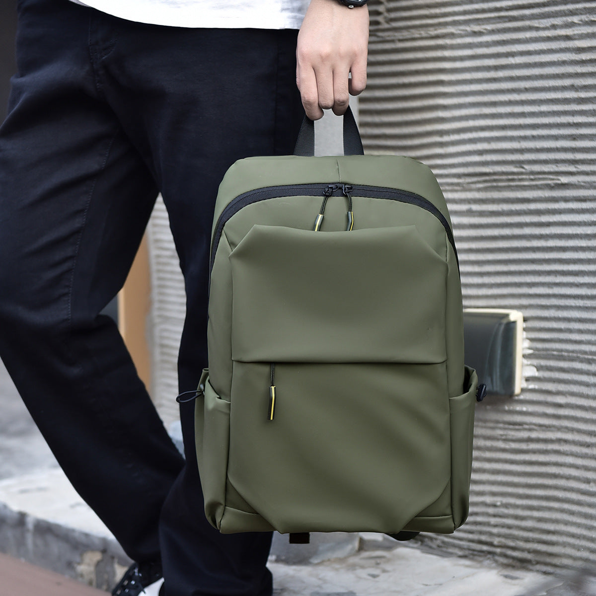 Urban Laptop Backpack with Ergonomic Design and Multiple Compartments