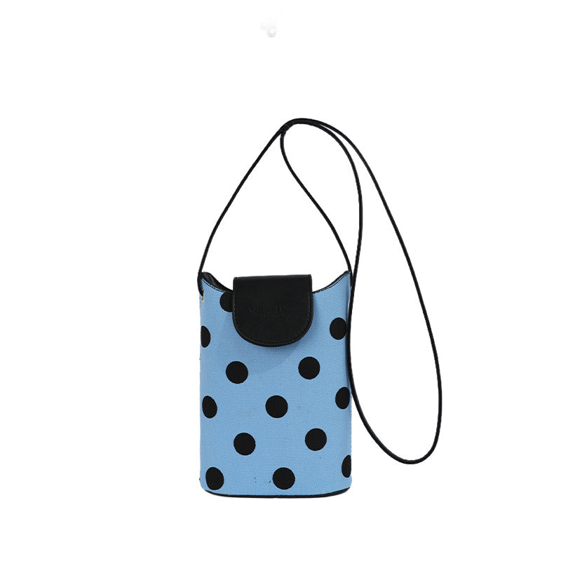 WoPlayful Polka Dot Crossbody Bag