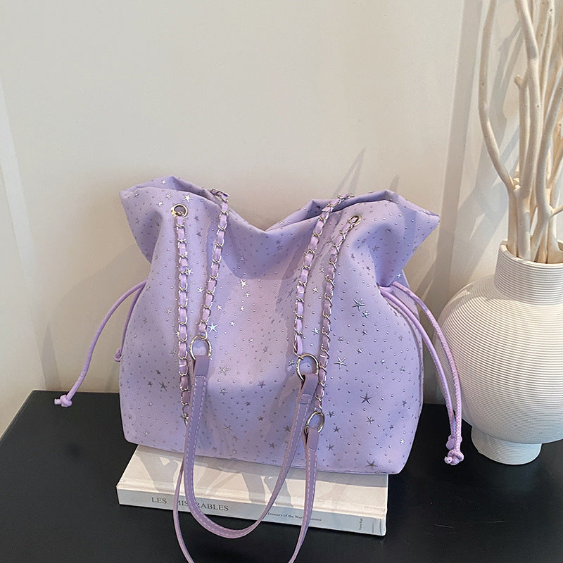 WoStylish Drawstring Shoulder Bag