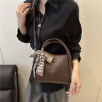 Elegant Bow Accent Handbag