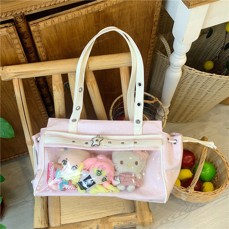 Transparent Display Tote Bag