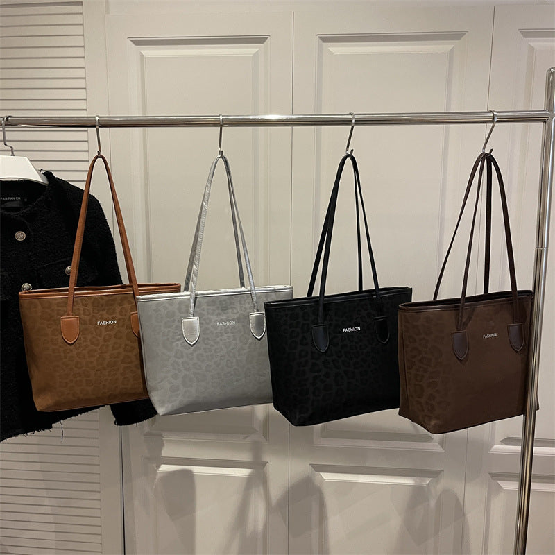 Women's elegant tote bag with stylish leopard print-https://detail.1688.com/offer/1034712214399.html-Calm Wears-Coffee-nothing-Calm Wears