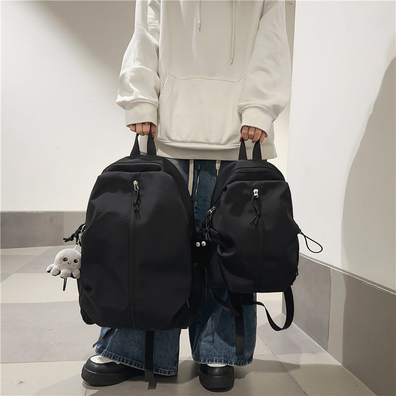 Backpack with Charming Animal Pendant and Innovative Storage