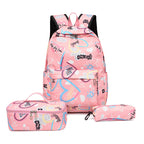 Backpack set with insulated lunch box and pencil case