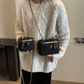 Women's mini handbag with removable shoulder strap