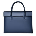 Elegant Structured Leather Office Tote Bag