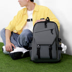 Everyday backpack with multiple functional compartments