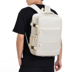 City Backpack with Multiple Compartments and Practical Carrying System