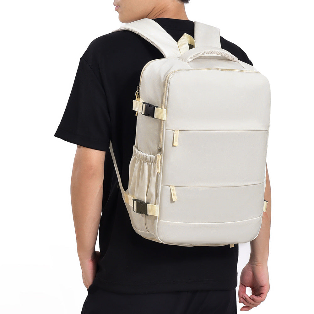 City Backpack with Multiple Compartments and Practical Carrying System