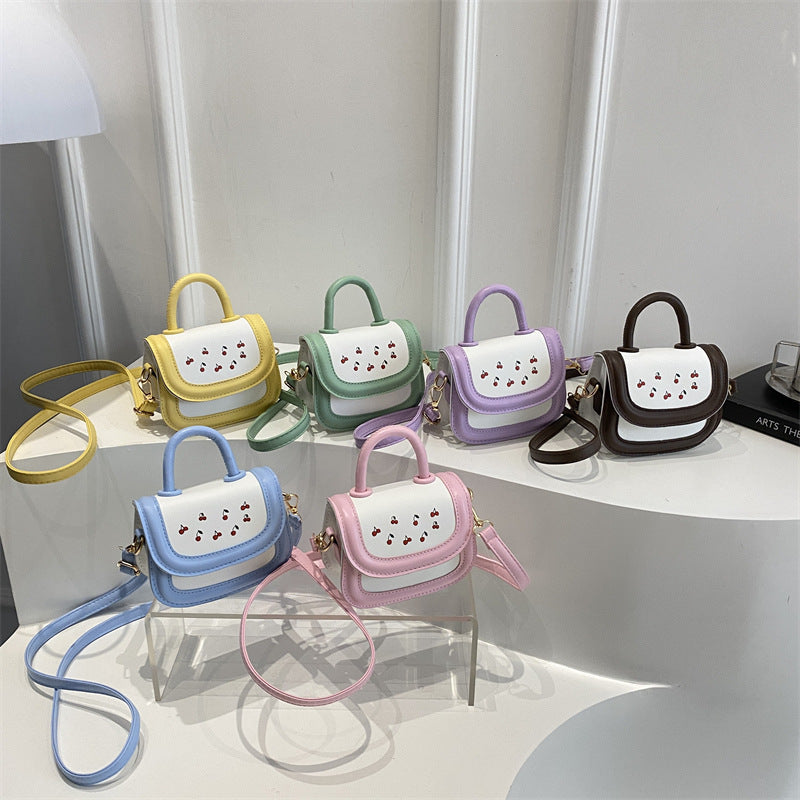 Ladies Mini-Handbag with playful cherry motif