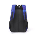 Galaxy pattern school backpack set