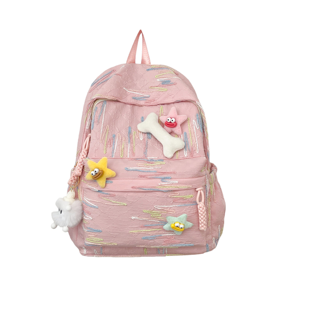 Decorative Plush Character Backpack