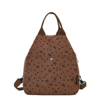 Cord Backpack with Playful Designs