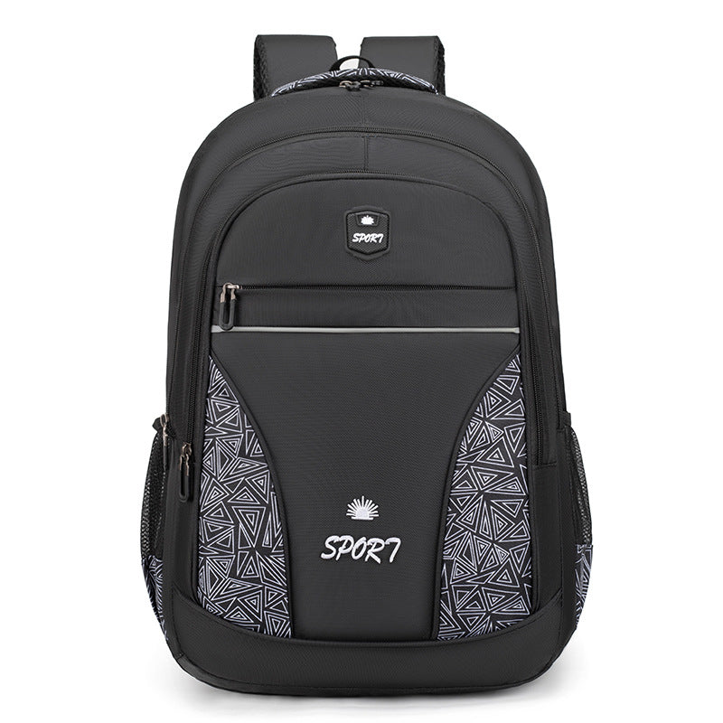 Stylish Geometric Print Backpack