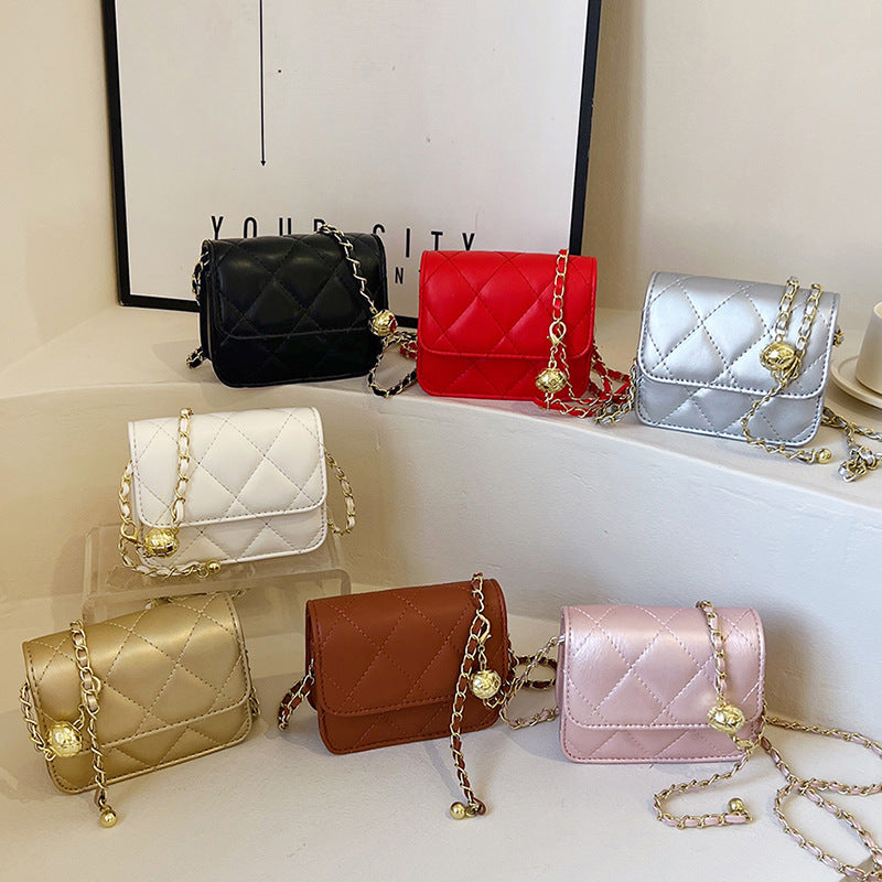 Women's mini crossbody bag with shiny chain and charming pendant-https://detail.1688.com/offer/771499177012.html-Calm Wears-Braun-nothing-Calm Wears