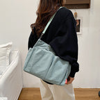 Corduroy Multi-Pocket Tote Bag