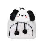 Pet-friendly, plush backpack