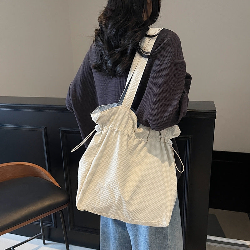 Lightweight Drawstring Beach Tote Calm Wears