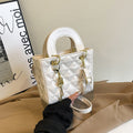 Ladies elegant mini handbag with quilted design