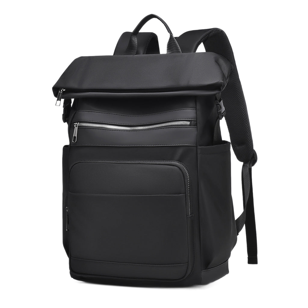 Multi-Functional Roll-Top Backpack with External Pockets Calm Wears