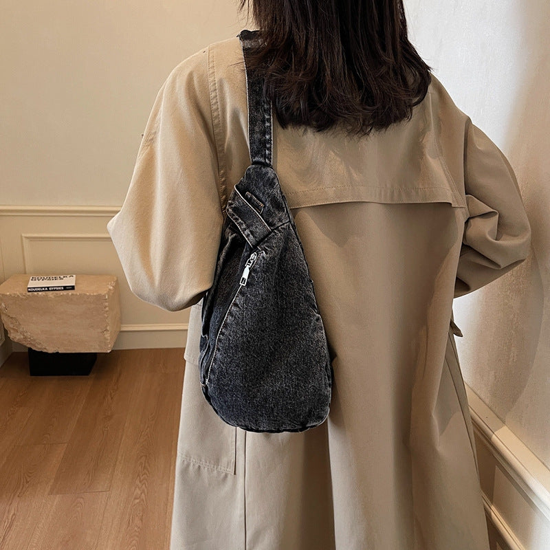 Casual Denim Sling Bag Calm Wears