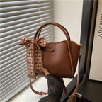 Elegant Bow Accent Handbag