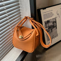 Structured Leather Handbag
