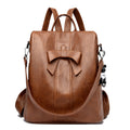 Stylish Bow-Accented Backpack