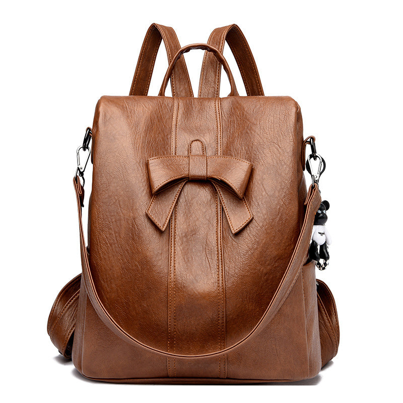 Stylish Bow-Accented Backpack